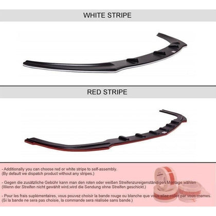Maxton side splitters til Ford Focus ST Mk2 Facelift – blank sort – billede 4 af 4