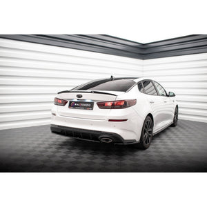 Maxton side splitters til Kia Optima Mk4 Facelift – blank sort – billede 1 af 5
