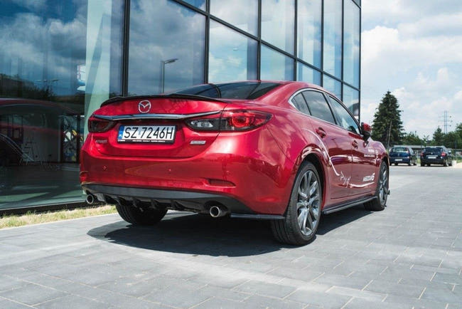Maxton side splitters til Mazda 6 GJ (Mk3) Facelift – blank sort – billede 2 af 4