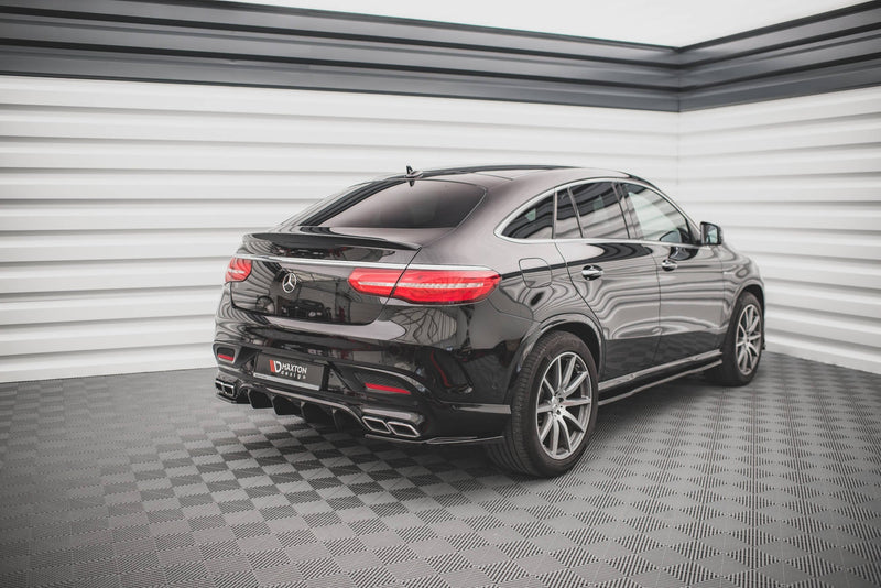 Maxton side splitters til Mercedes-Benz GLE Coupe 63AMG C292 – blank sort – billede 2 af 5