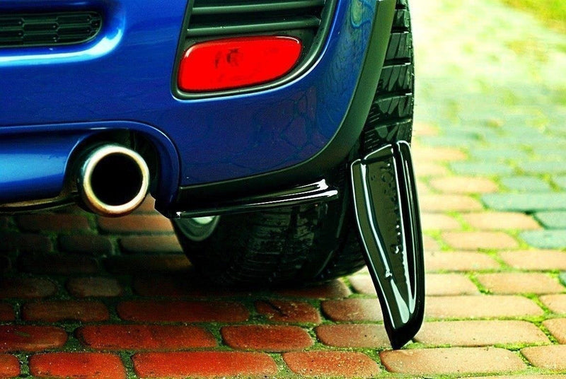 Maxton side splitters til Mini Cooper R56 JCW – blank sort – billede 3 af 6