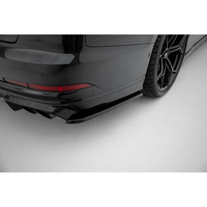Maxton side splitters til Audi S8 D5 – blank sort – billede 1 af 6