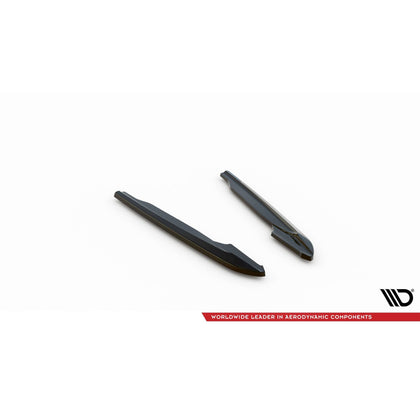 Maxton side splitters til Audi S8 D5 – blank sort – billede 5 af 6