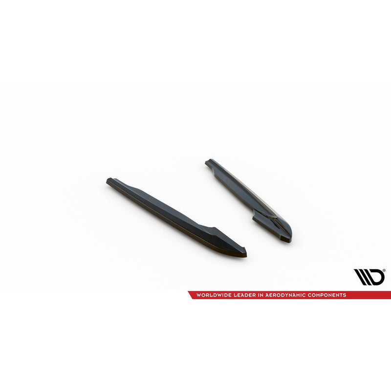 Maxton side splitters til Audi S8 D5 – blank sort – billede 5 af 6