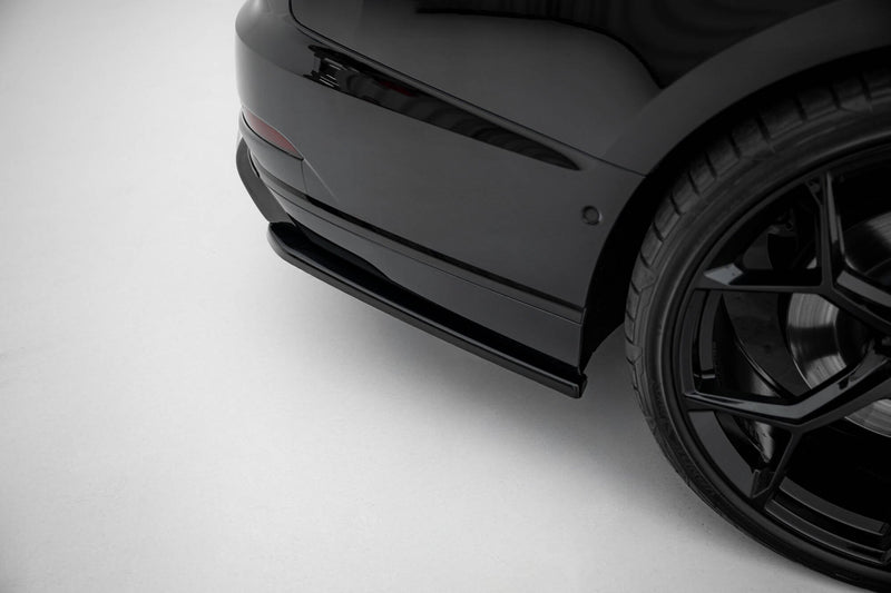 Maxton side splitters til Audi S8 D5 – blank sort – billede 4 af 6