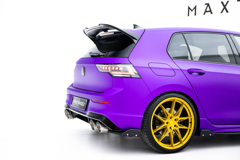 Maxton side splitters til Volkswagen Golf R Hatchback Mk8 Facelift – blank sort – billede 2 af 5