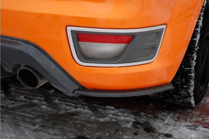 Maxton side splitters til Ford Focus ST Mk2 – blank sort – billede 3 af 4