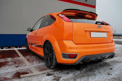 Maxton side splitters til Ford Focus ST Mk2 – blank sort – billede 4 af 4