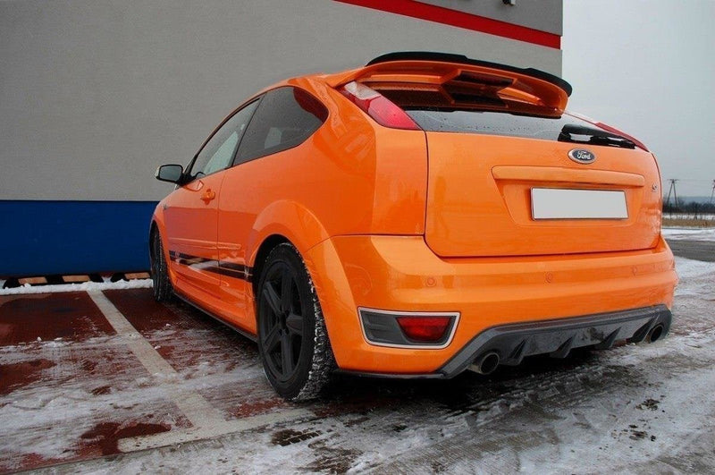 Maxton side splitters til Ford Focus ST Mk2 – blank sort – billede 4 af 4