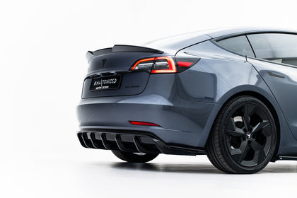 Maxton side splitters til Tesla Model 3 – blank sort – billede 3 af 6