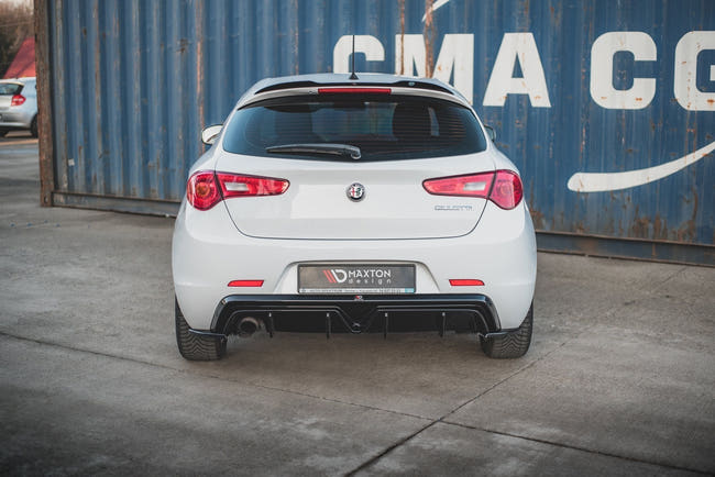 Maxton side splitters til Alfa Romeo Giulietta Facelift – blank sort – billede 2 af 6