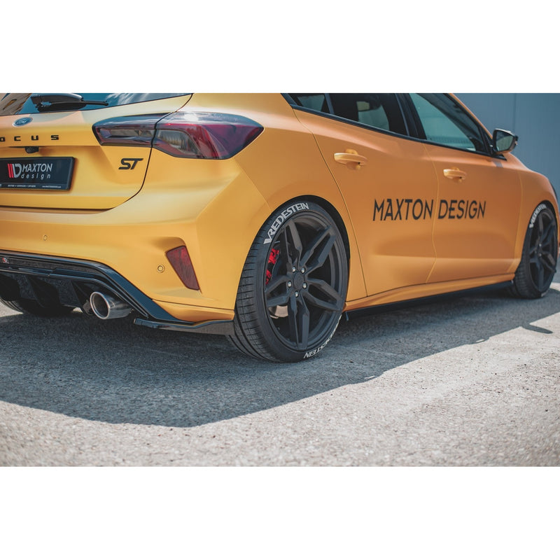 Maxton side splitters til Ford Focus Hatchback ST Mk4 – blank sort – billede 8 af 10