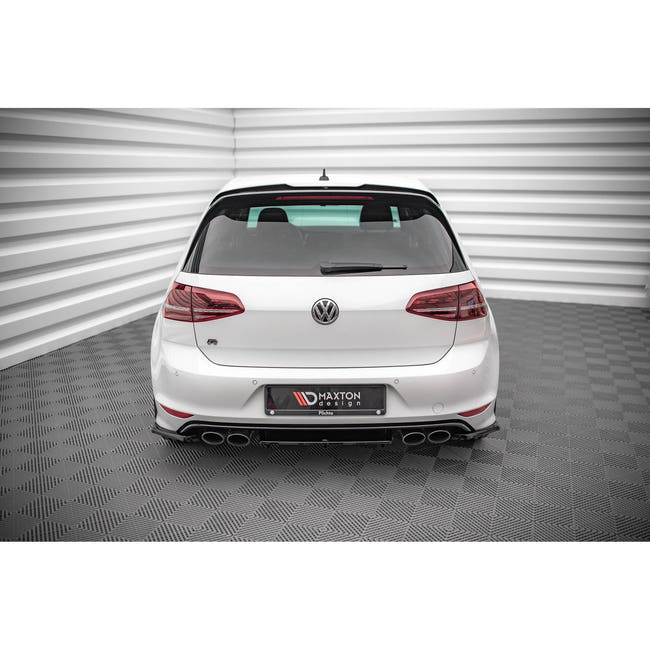 Maxton side splitters til Volkswagen Golf R Mk7 – blank sort – billede 2 af 5