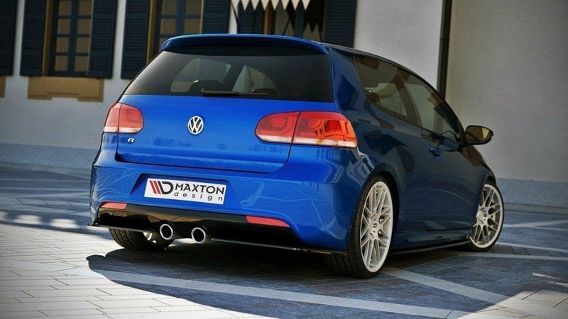 Maxton side splitters til Volkswagen Golf Mk6 R – blank sort – billede 2 af 4