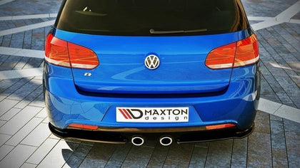 Maxton side splitters til Volkswagen Golf Mk6 R – blank sort – billede 3 af 4
