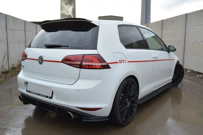 Maxton side splitters til Volkswagen Golf Mk7 GTI – blank sort – billede 1 af 2