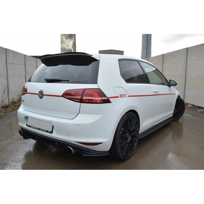Maxton side splitters til Volkswagen Golf Mk7 GTI – blank sort – billede 1 af 2