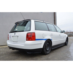 Maxton side splitters til Volkswagen Passat B5 Estate – blank sort – billede 1 af 2
