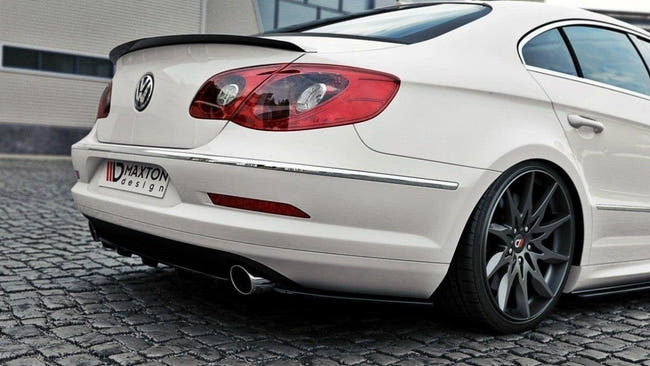 Maxton side splitters til Volkswagen Passat CC R36 Rline (Preface) – blank sort – billede 1 af 3
