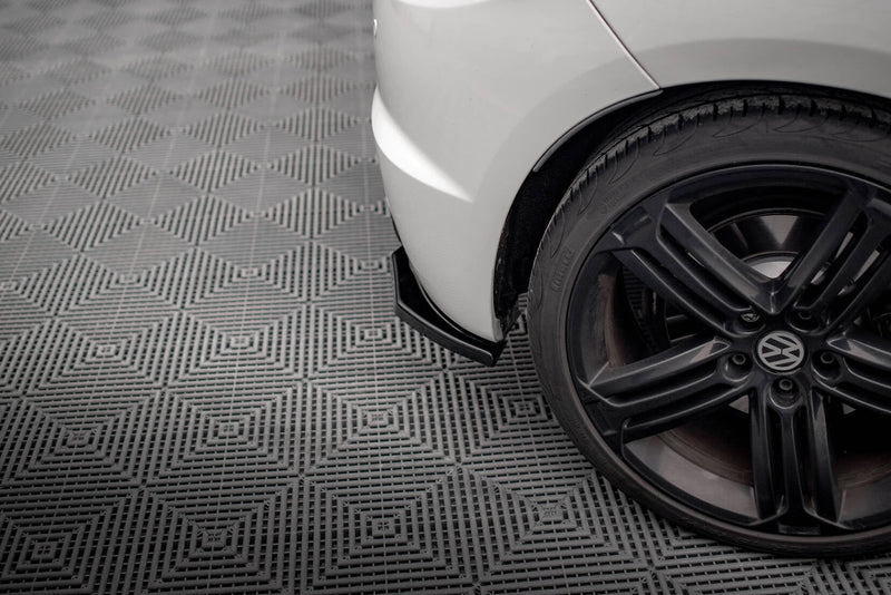 Maxton side splitters til Volkswagen Scirocco R – blank sort – billede 3 af 5