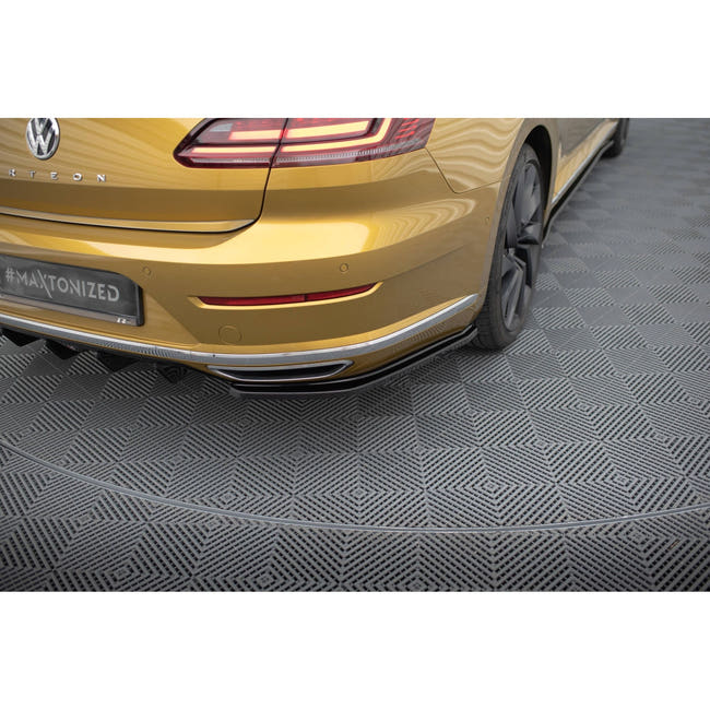 Maxton side splitters til Volkswagen Arteon R-Line Sedan / Shooting Brake Mk1 – blank sort – billede 1 af 5