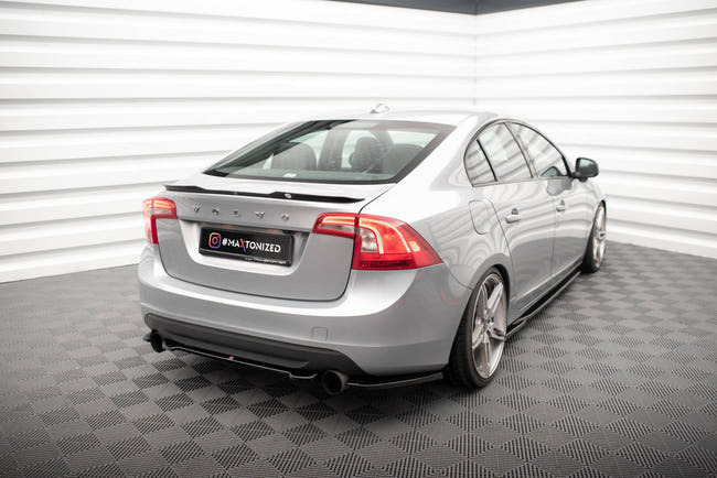 Maxton side splitters til Volvo S60 Mk2 – blank sort – billede 2 af 6