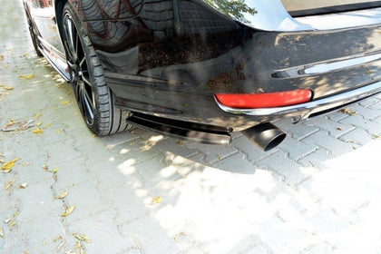 Maxton side splitters til Volvo V50F R-DESIGN – blank sort – billede 1 af 7