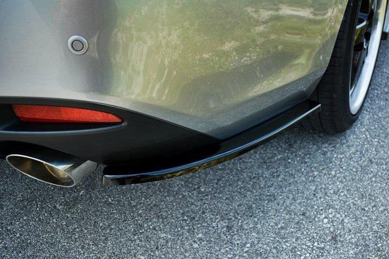 Maxton side splitters til Mazda 6 GJ (Mk3) – blank sort – billede 2 af 6