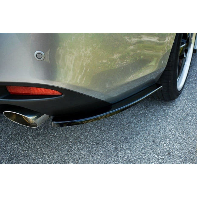 Maxton side splitters til Mazda 6 GJ (Mk3) – blank sort – billede 2 af 6