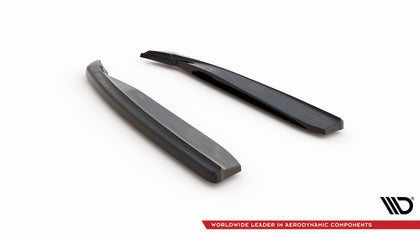 Maxton side splitters til Mercedes-Benz C W205 / S205 63AMG – blank sort – billede 4 af 5