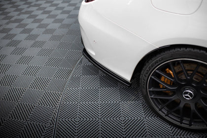 Maxton side splitters til Mercedes-Benz C W205 / S205 63AMG – blank sort – billede 3 af 5