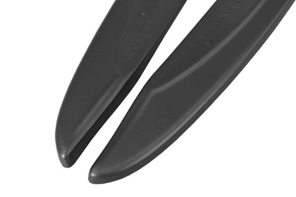 Maxton side splitters til Mercedes CLA A45 AMG C117 Facelift – blank sort – billede 4 af 4