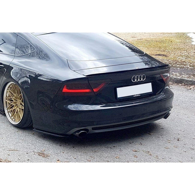 Maxton side splitters til Audi A7 S-Line C7 – blank sort – billede 2 af 6