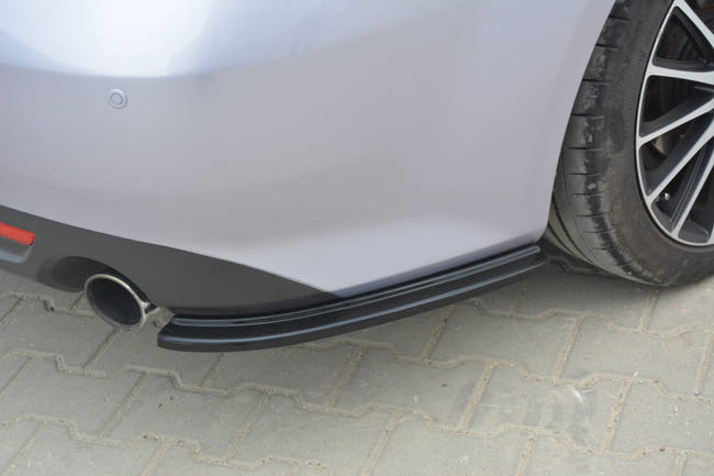 Maxton side splitters til Mazda 6 Mk2 Sport Hatch (GH-SERIES) – blank sort – billede 1 af 4