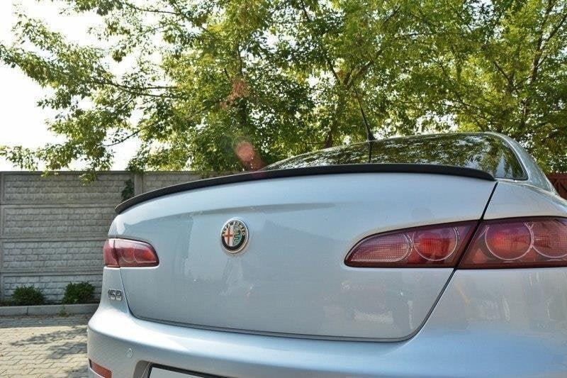 Maxton spoiler cap til Alfa Romeo 159 – blank sort – billede 1 af 6