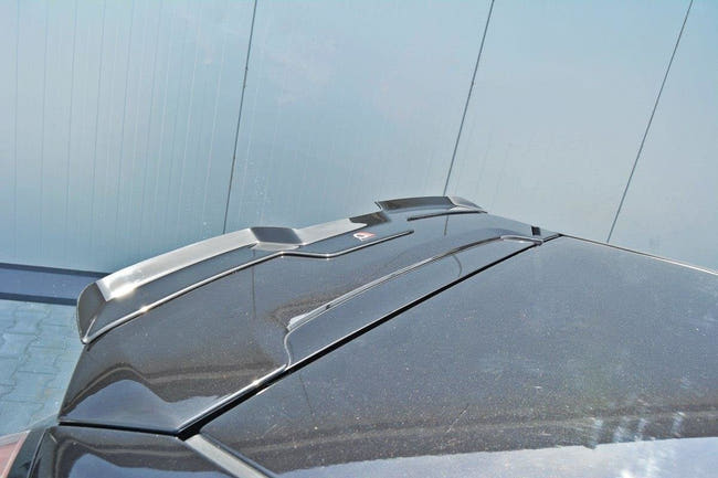 Maxton spoiler cap til Abarth Punto Evo – blank sort – billede 1 af 6