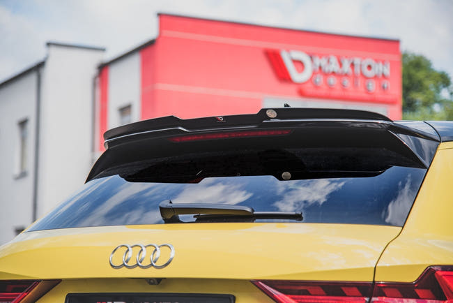 Maxton spoiler cap til Audi A1 S-Line GB – blank sort – billede 2 af 7