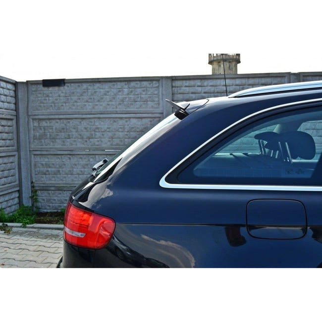 Maxton spoiler cap til Audi A4 B8 / B8 Facelift Avant – blank sort – billede 2 af 5