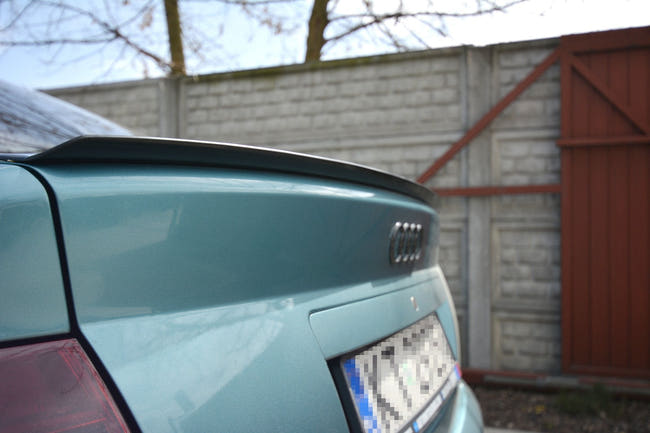 Maxton Spoiler Cap Audi A4 / S4 B5 Sedan - Gloss Black