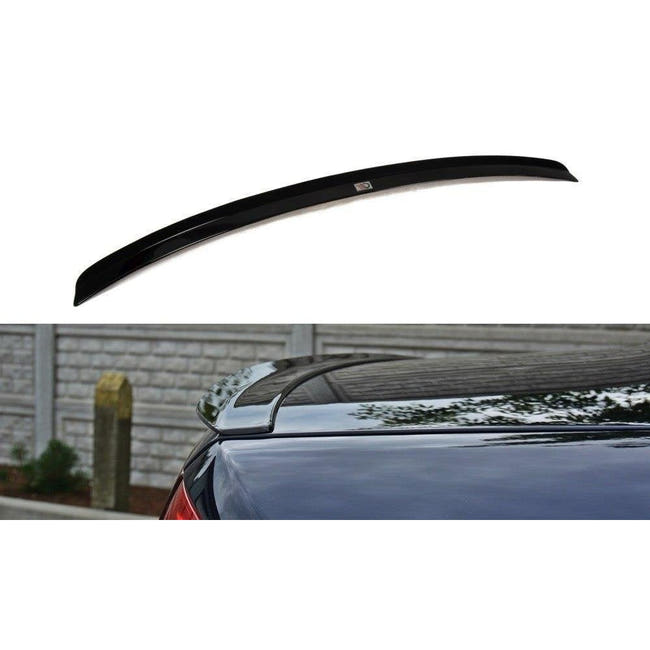 Maxton spoiler cap til Audi A8 D3 – blank sort – billede 1 af 3