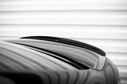 Maxton spoiler cap til Audi A8 D4 – blank sort – billede 3 af 5