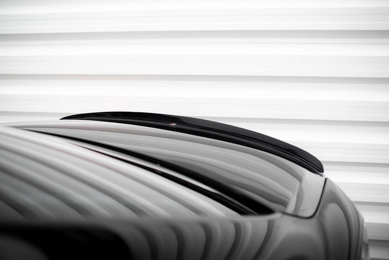 Maxton spoiler cap til Audi A8 D4 – blank sort – billede 3 af 5