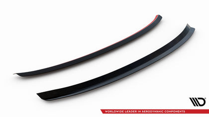Maxton spoiler cap til Audi A8 D4 – blank sort – billede 5 af 5