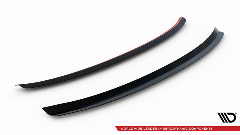 Maxton spoiler cap til Audi A8 D4 – blank sort – billede 5 af 5