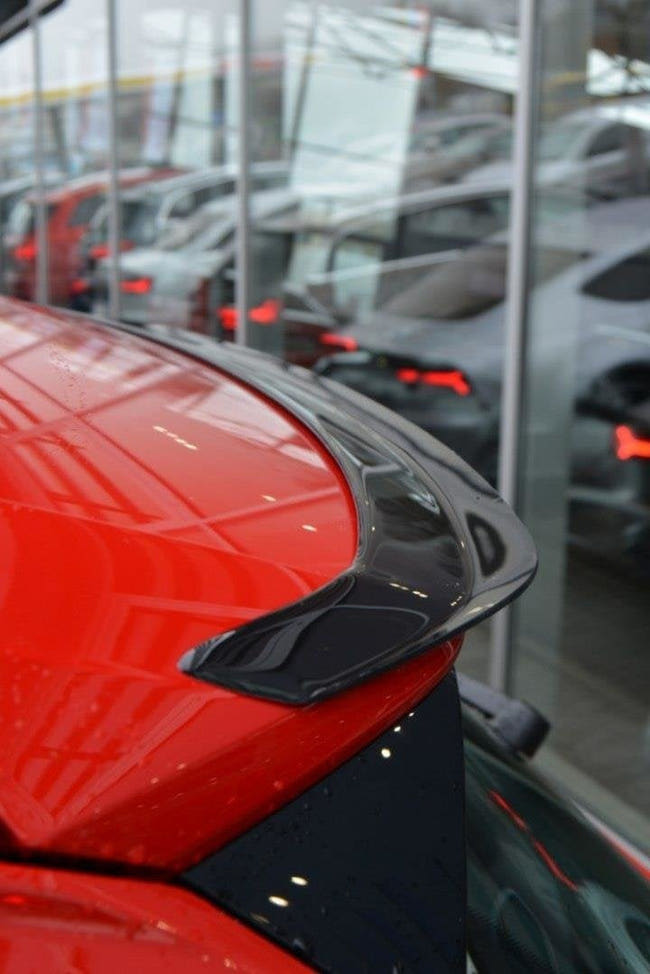 Maxton spoiler cap til Audi Q2 Mk.1 – blank sort – billede 1 af 4