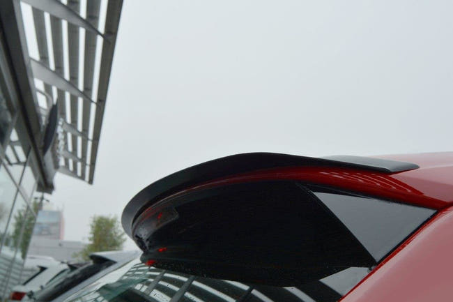 Maxton spoiler cap til Audi Q2 Mk.1 – blank sort – billede 2 af 4