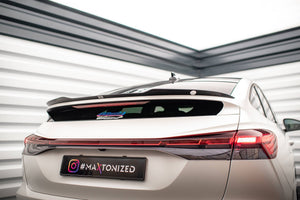 Maxton spoiler cap til Audi Q4 e-tron Sportback Mk1 – blank sort – billede 1 af 6