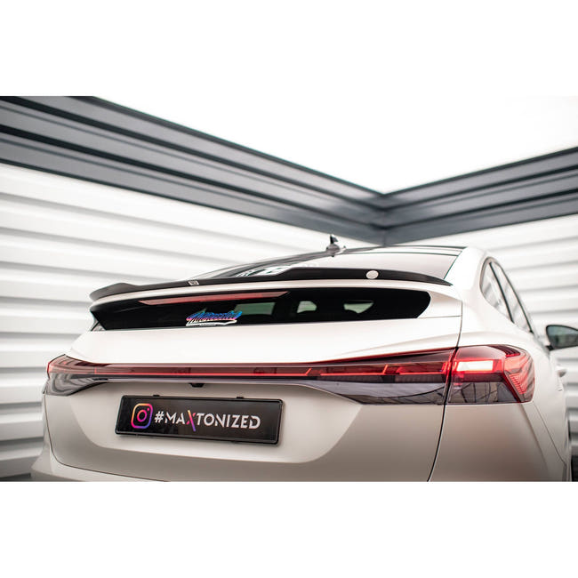 Maxton spoiler cap til Audi Q4 e-tron Sportback Mk1 – blank sort – billede 1 af 6