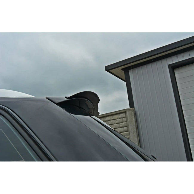Maxton spoiler cap til Audi S4 / A4 S-Line B7 Avant – blank sort – billede 2 af 3