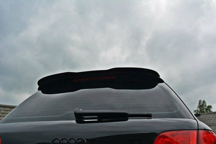 Maxton spoiler cap til Audi S4 / A4 S-Line B7 Avant – blank sort – billede 3 af 3